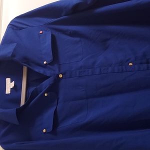 Royal blue charter club blouse
